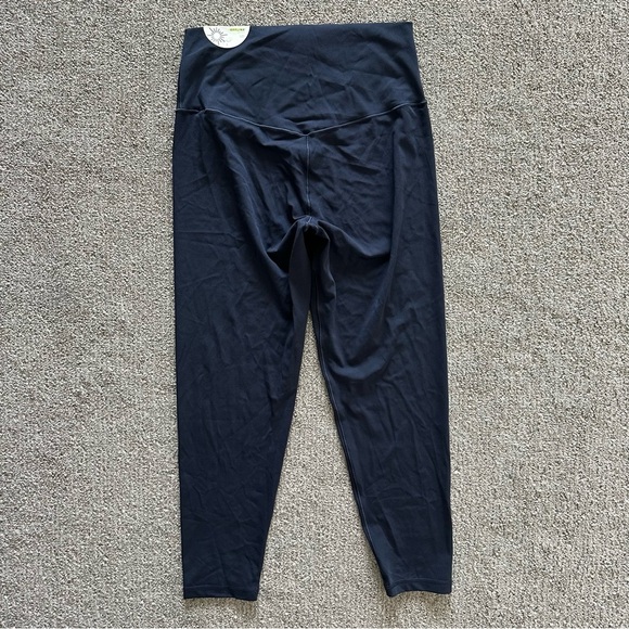 Aerie Grayish Blue High-Waisted 7/8 Leggings Size Large Short - Picture 2 of 10